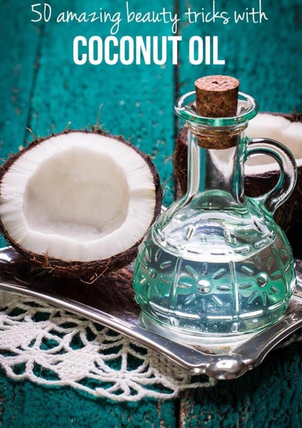 50 amazing ways to use coconut oil for skin and self care!