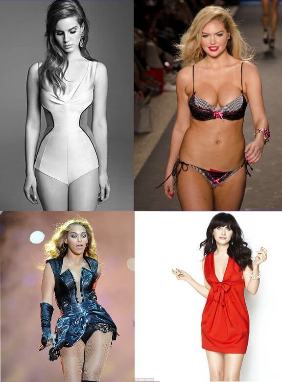 celebrities with no thigh gaps