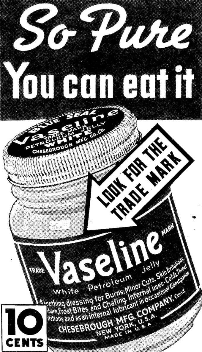 vaseline-history