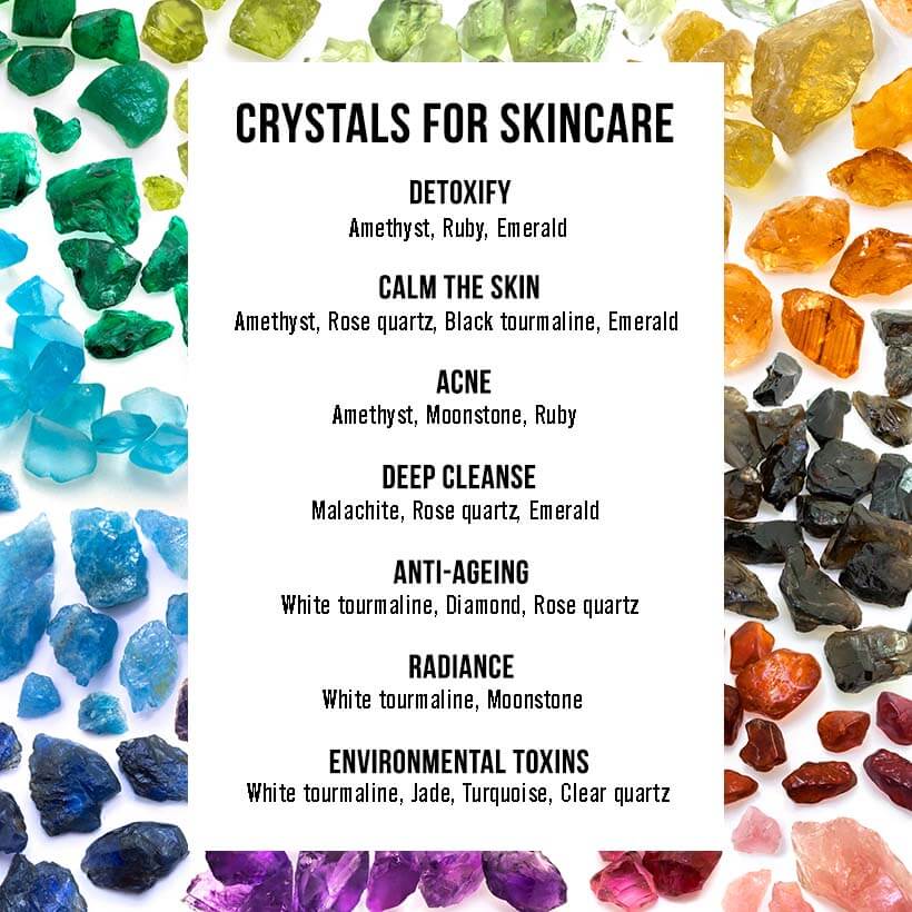 crystals and skincare