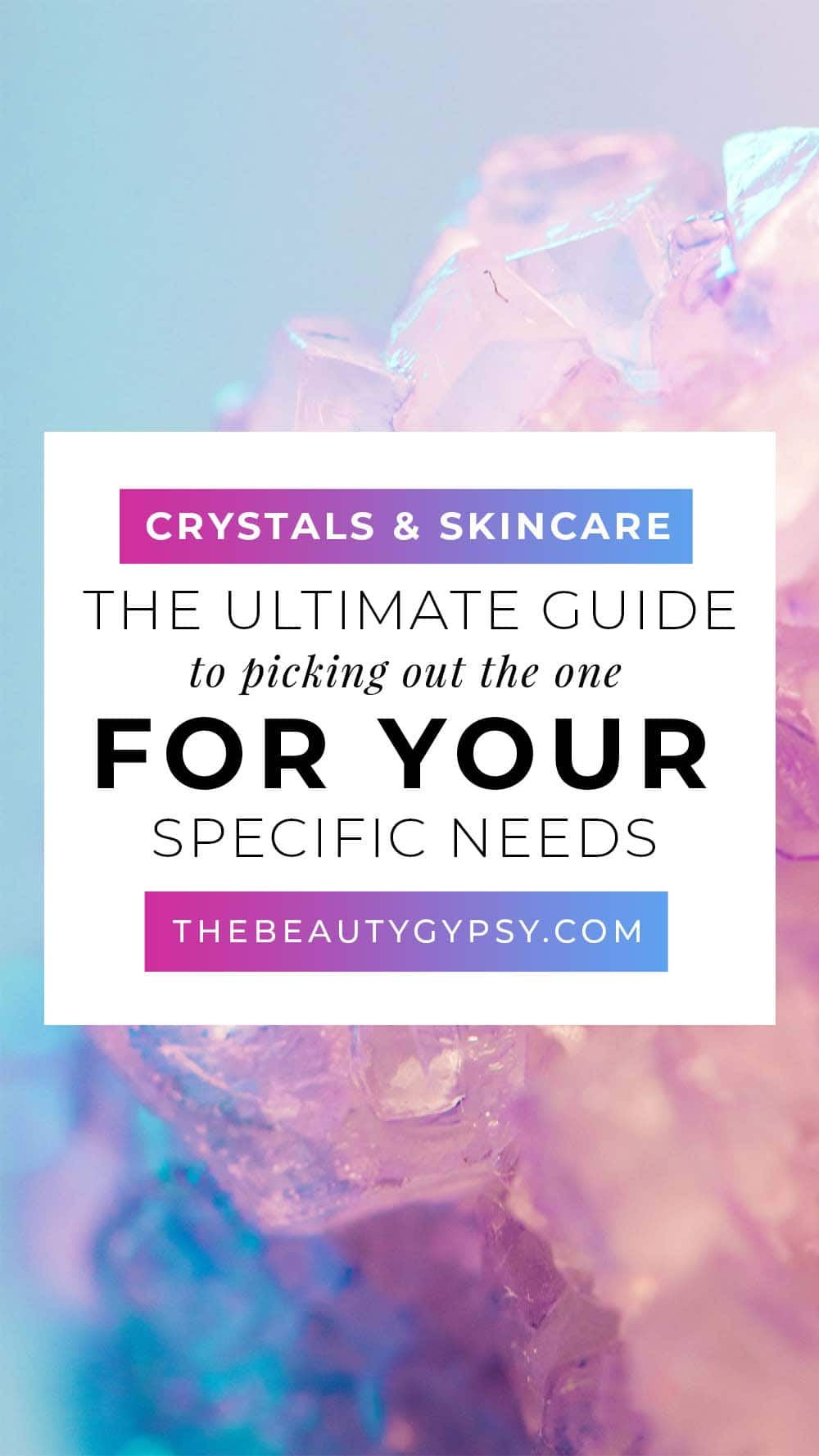 crystals and skincare